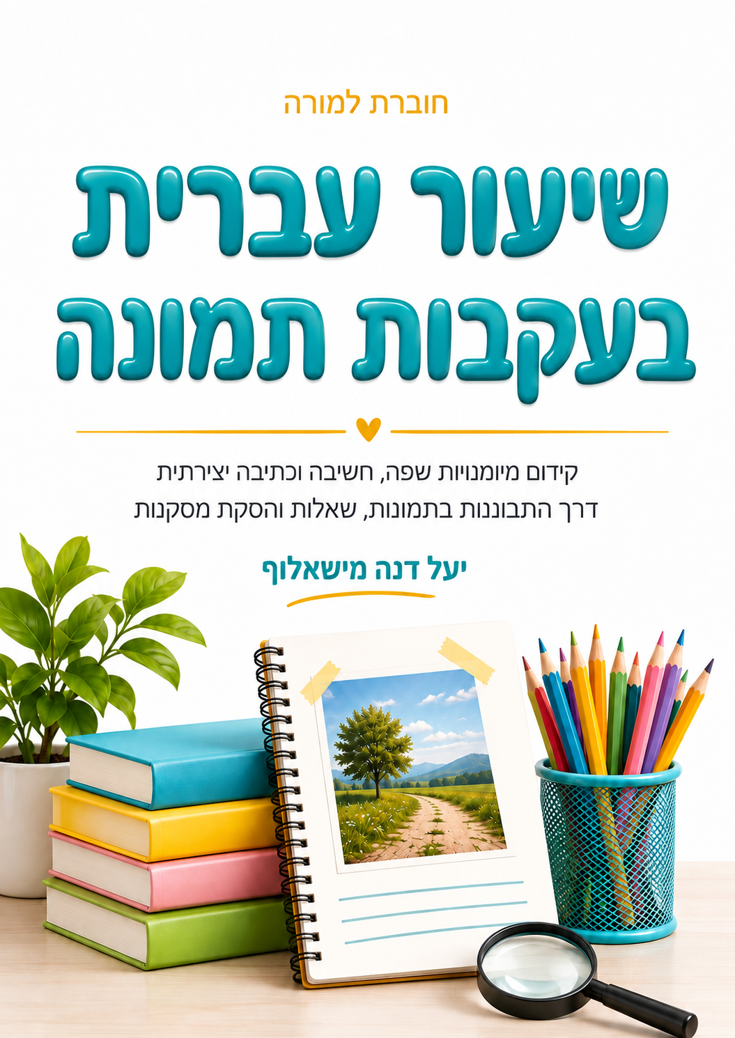 שיעור עברית בעקבות תמונה