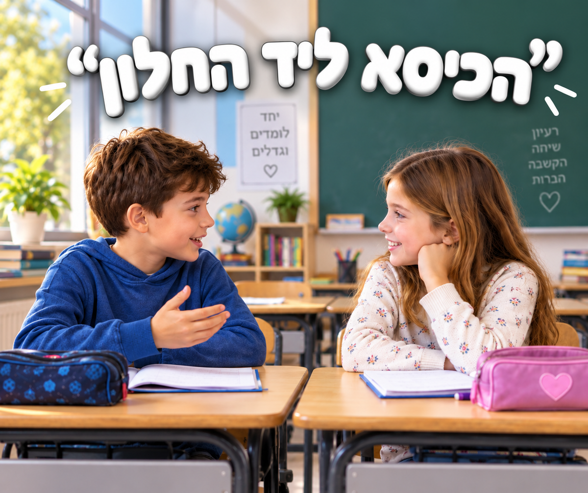 כריכת הכיסא ליד החלון – סיפור ומשימות הבנת הנקרא לכיתה ד׳
