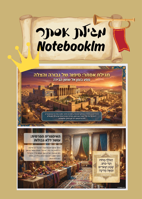 מגילת אסתר מצגת - הוראה בהתאמה אישית